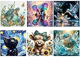 Photo Gallery fokenzary kit per pittura con diamanti fai da te, adatto per adulti, kit artistico con diamanti 5d, pittura con diamanti per principianti, diamanti e artigianato con uccelli, arte da parete in 6 pezzi Photo Gallery fokenzary kit per pittura con diamanti fai da te, adatto per adulti, kit artistico con diamanti 5d, pittura con diamanti per principianti, diamanti e artigianato con uccelli, arte da parete in 6 pezzi