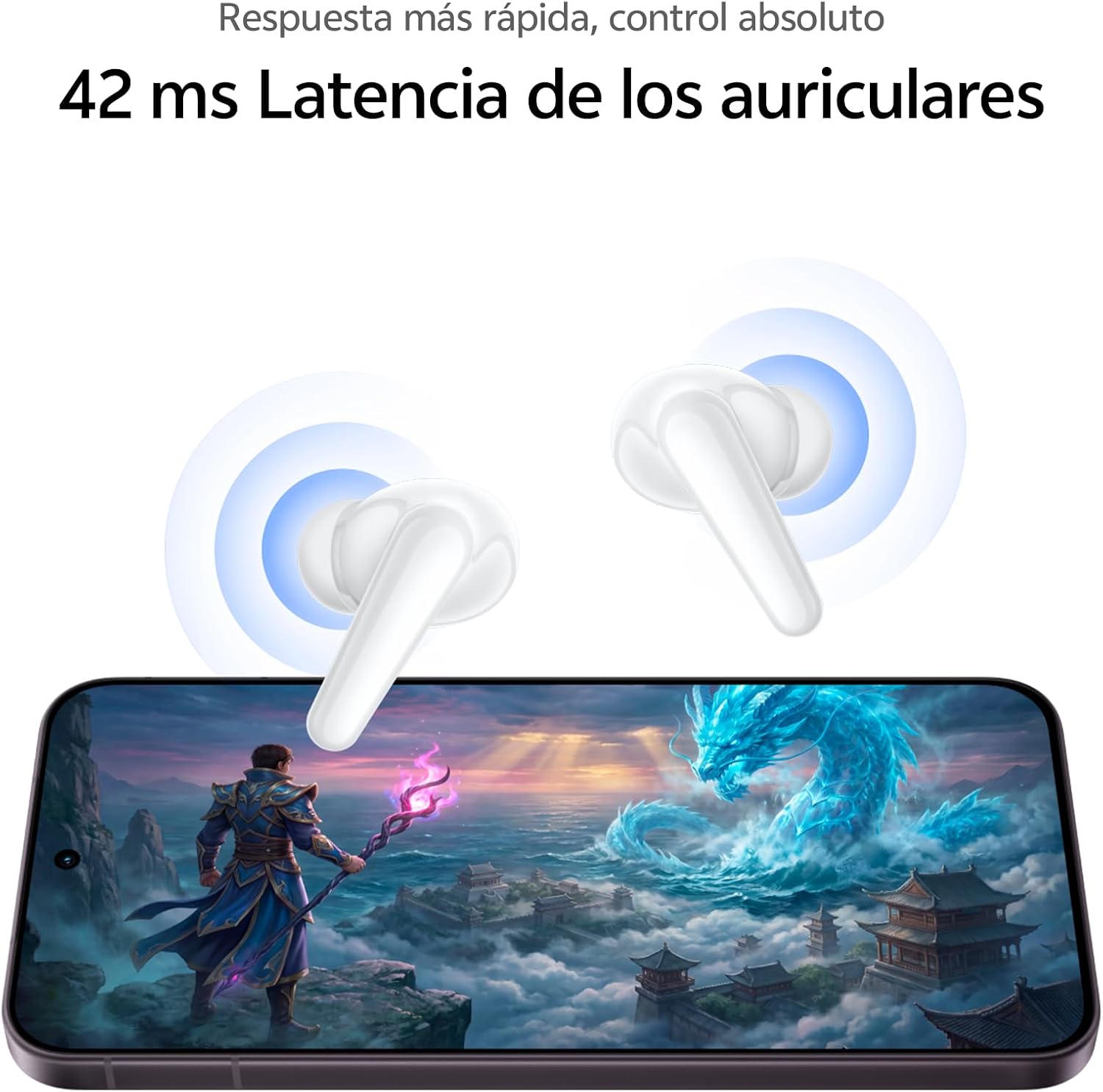 Vivo Buds Pro Auriculares IA ANC 55dB 55H BT6.1 IP54 Dual Dispositivos 8