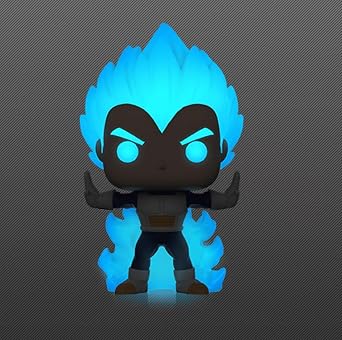 Funko Pop! Animation Dragonball Vegeta Powering Up Glow in Dark Exclusive #713