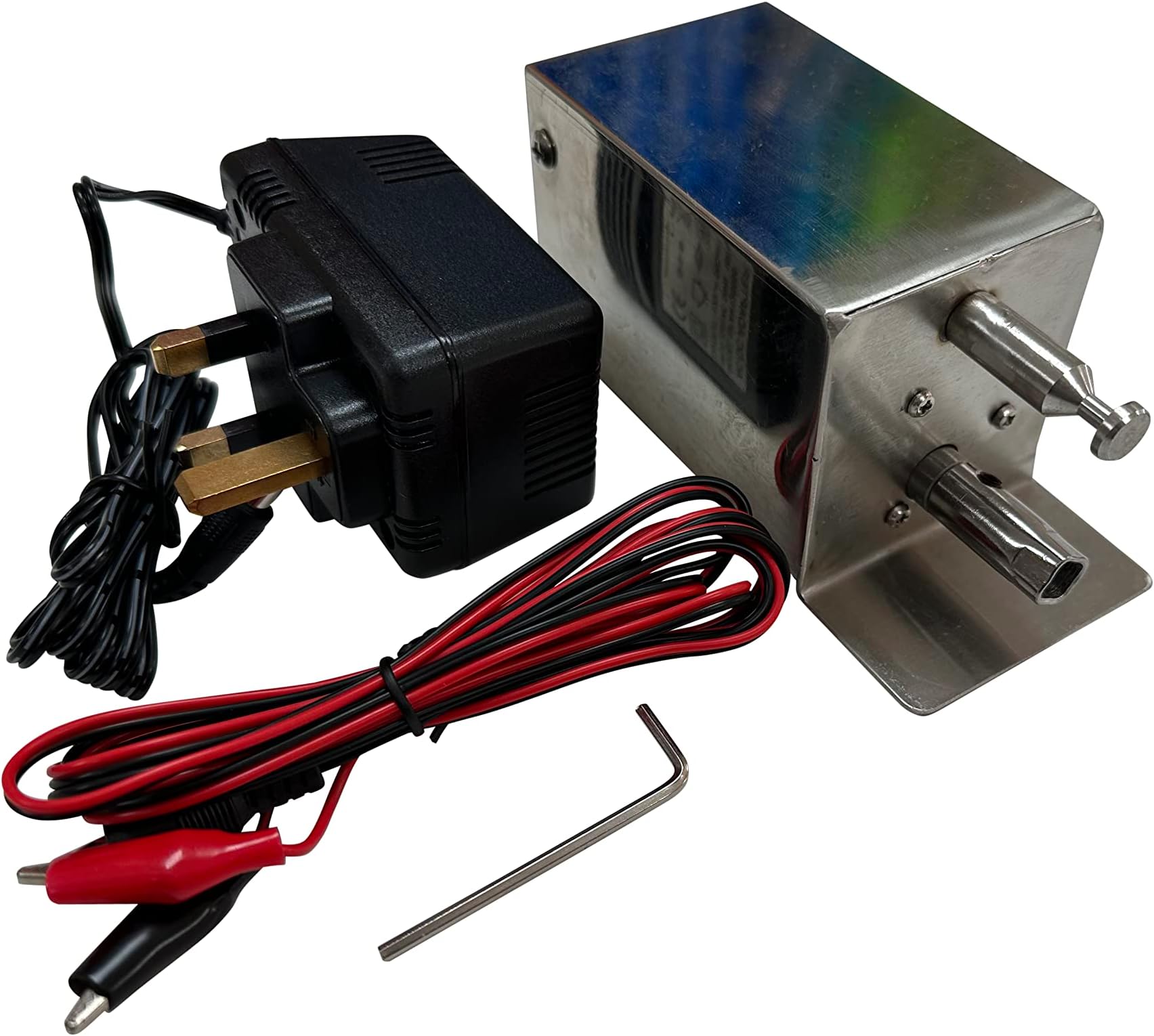 SunshineBBQs Cypriot Spit BBQ Rotisserie Motor from to fit Cyprus Souvla Grill 12/240 Volt