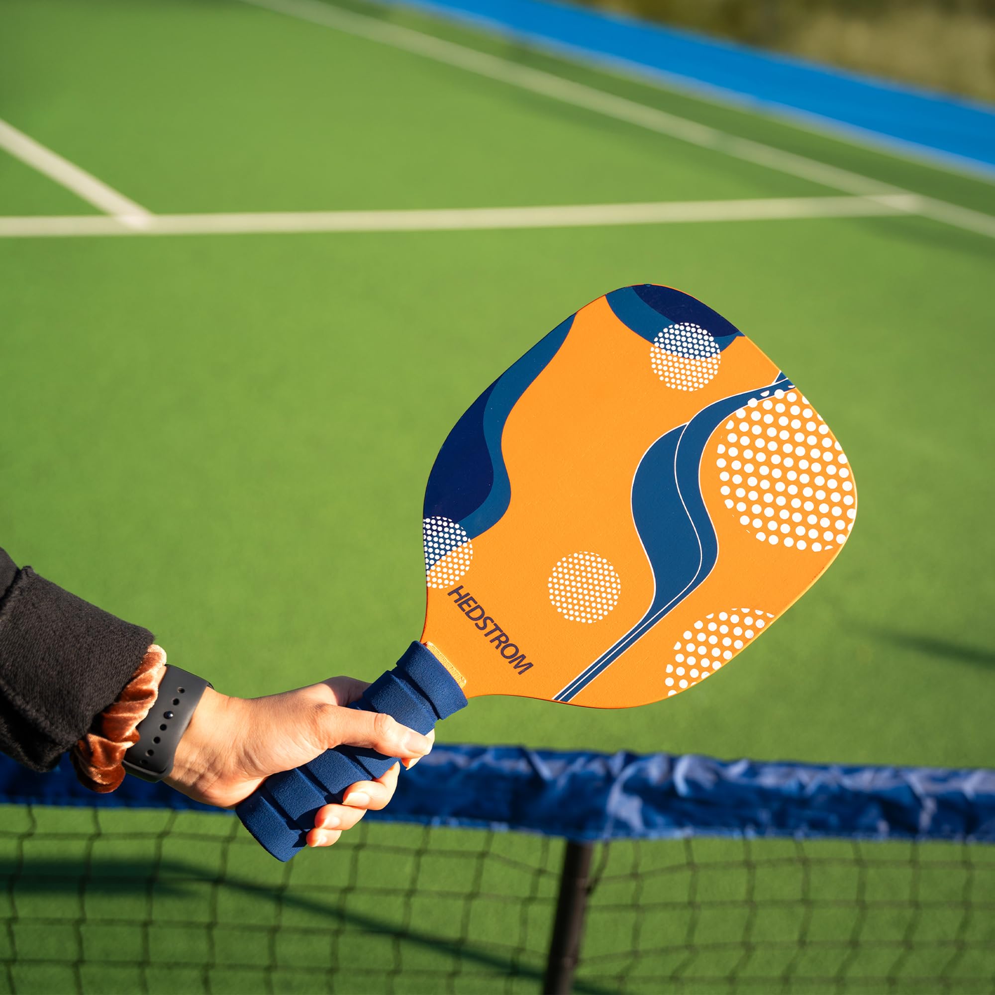 Hedstrom My First Pickleball-Paddel, komplettes Starter-Set, 2 Holzschläger, 2 Bälle und Netz, Kinder-Outdoor-Gartenspiele, ab 5 Jahren