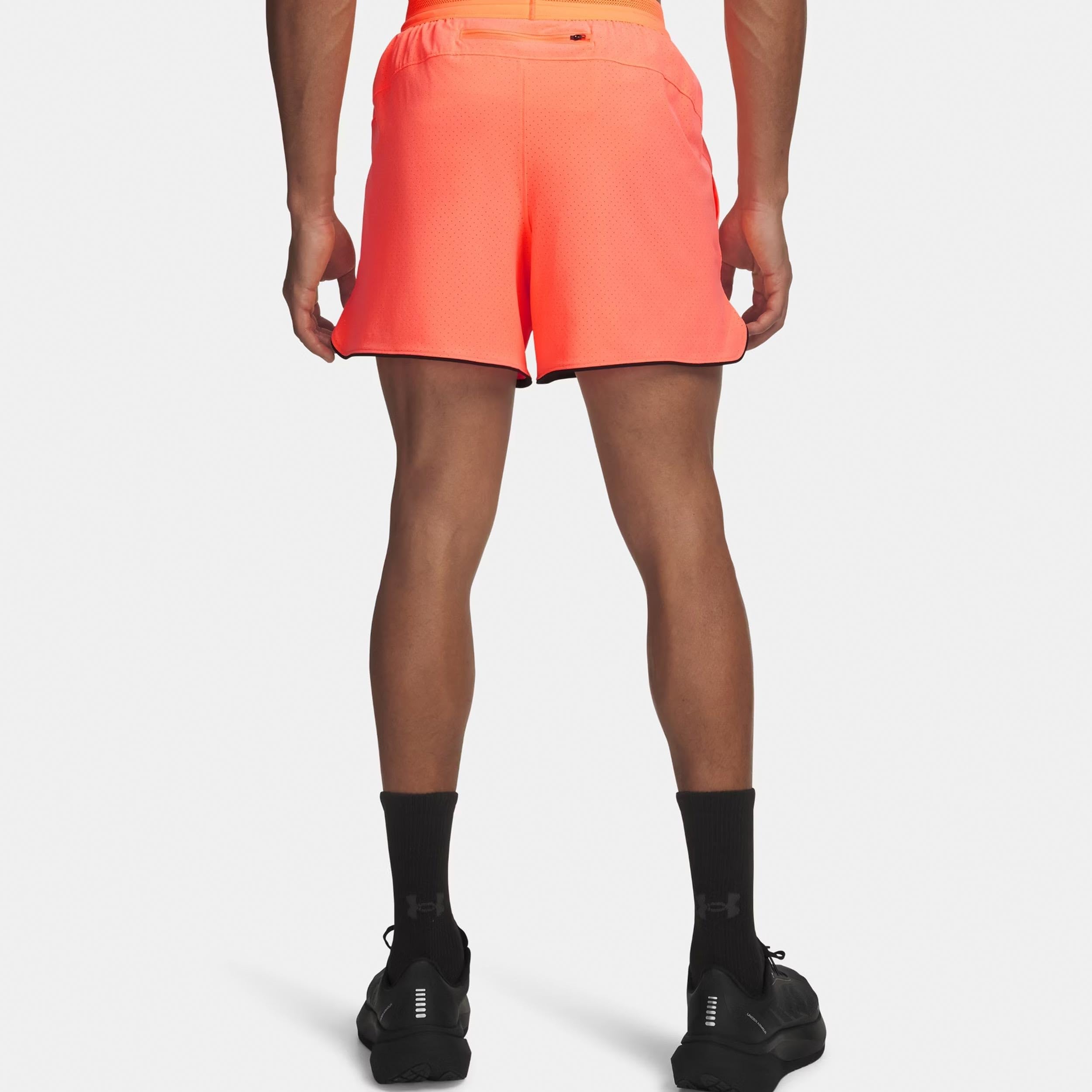 Under Armour Velociti Pro Vent 5In Short de Running Hommes Orange - electrictangerine/Reflective S
