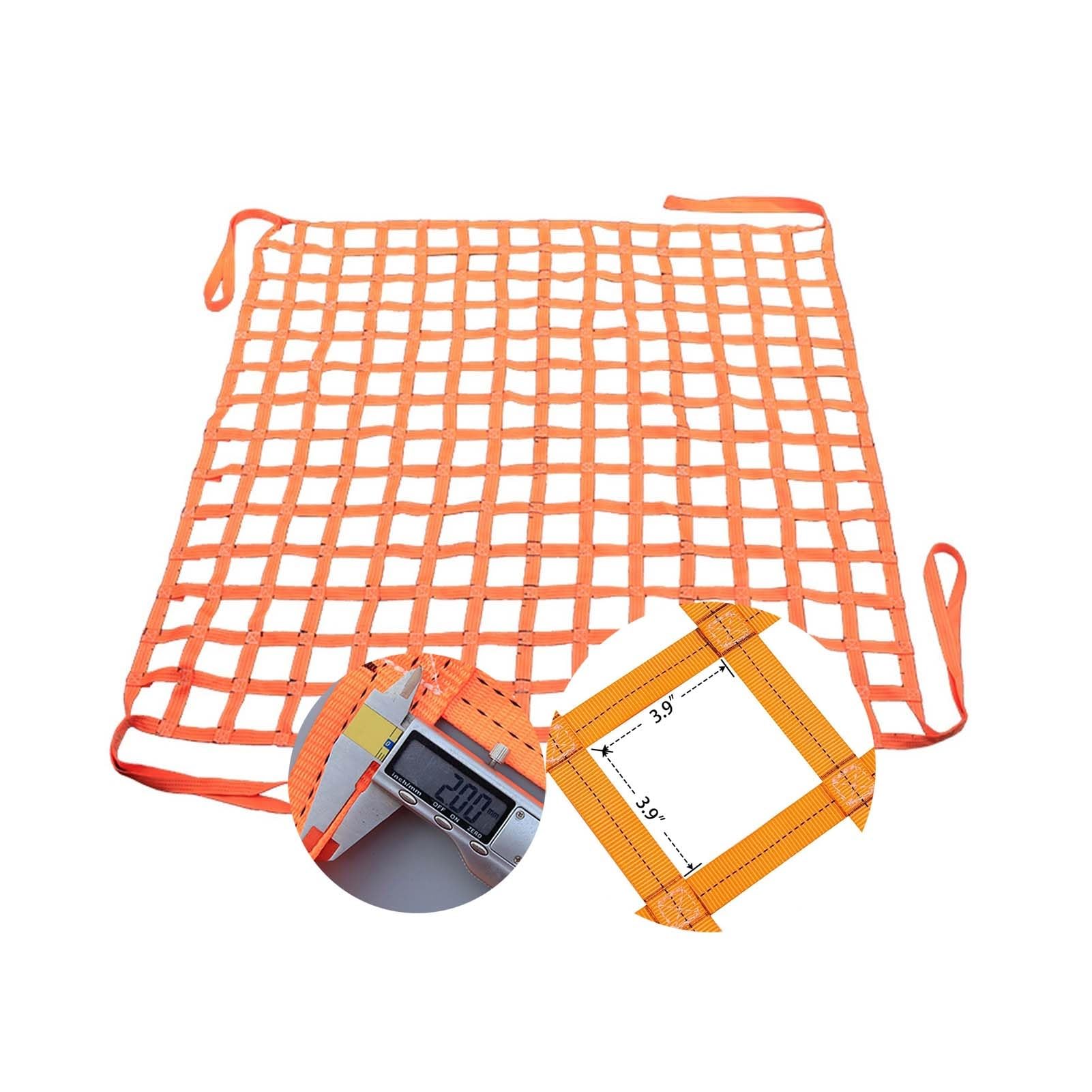 Filet de levage de marchandises indéchirable avec sangles de levage