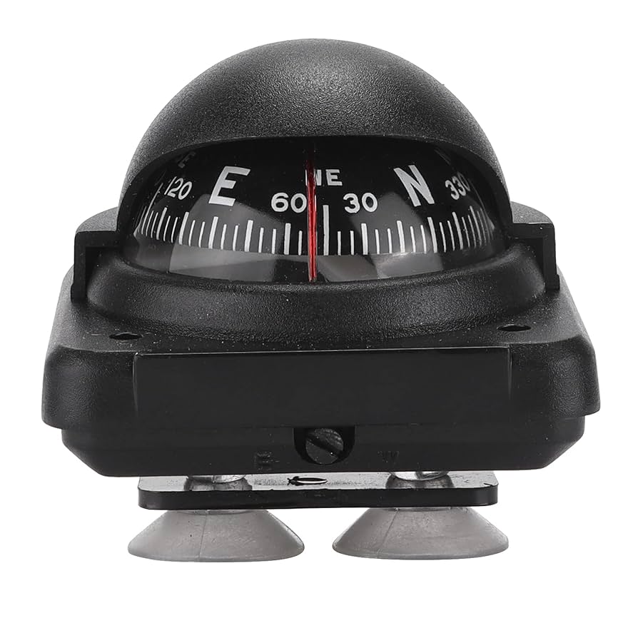 Ball Compass For Car Guide Ball Compass Ball For Car Car Compass Dashboard Compass Navigation Marine Ball Compass Caravan Camping Accessories Car Gadgets