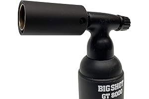 Matte Black Turbo Metal Nozzle Guard for Blazer Big Shot/Big Buddy Butane Torches