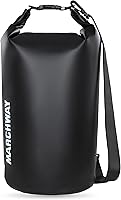 Vista 17 de MARCHWAY - Bolso seco flotante e impermeable 1.32/2.64/5.28/7.93/10.57 galones, parte superior enrollable, mantiene secos equipos de kayak rafting