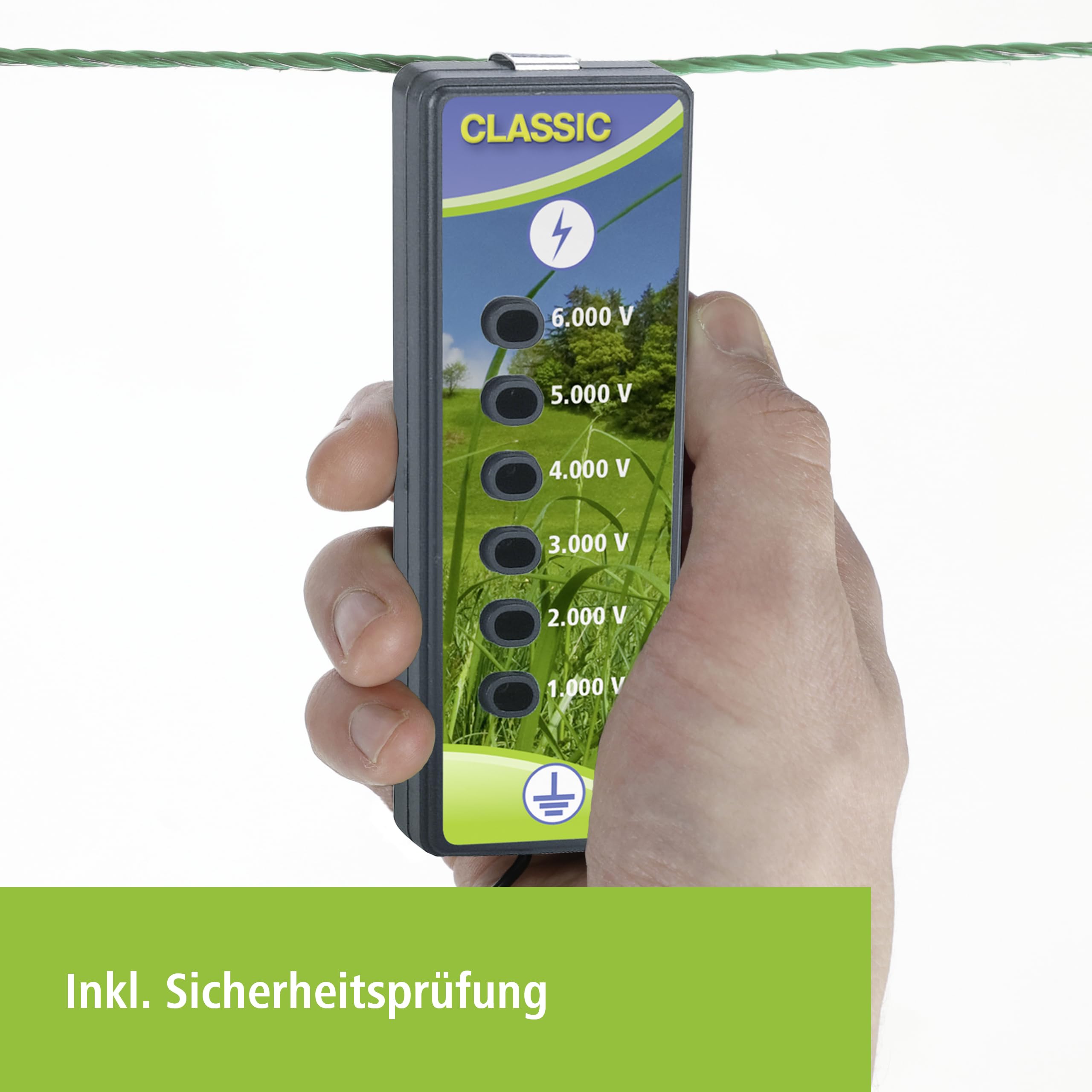 Kerbl Kleintier Weidezaun-Starterset, Weidezaunset, Kleintierhalter, Hobbyhalter, schneller Auf- und Abbau, Made in Germany