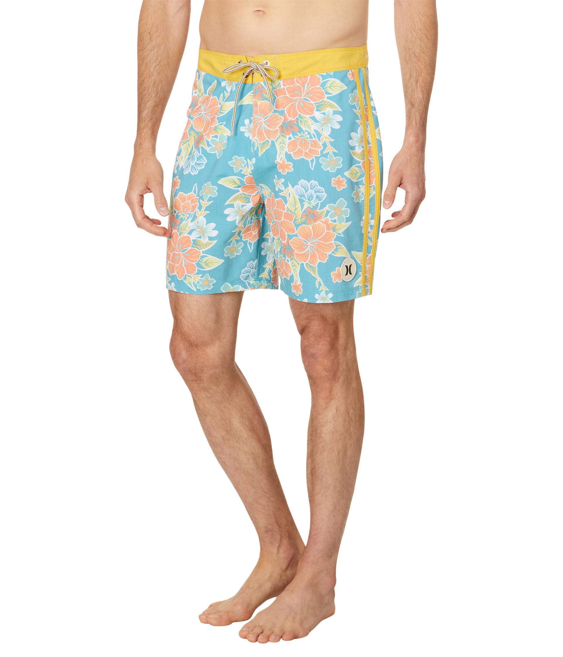 Hurley Men's Phntm Naturals Tailgate 18, Tahitian Teal, 32