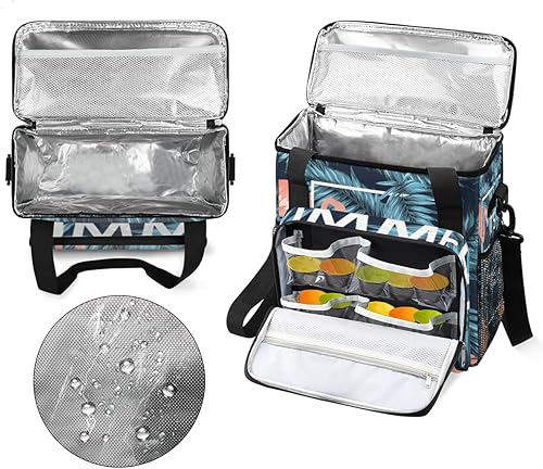 Miniatura 3 de Flamingo Summer Time - Cafetera de transporte para Keurig K-Mini o K-Mini Plus K-Cup Pods, portátil, bolsa de viaje