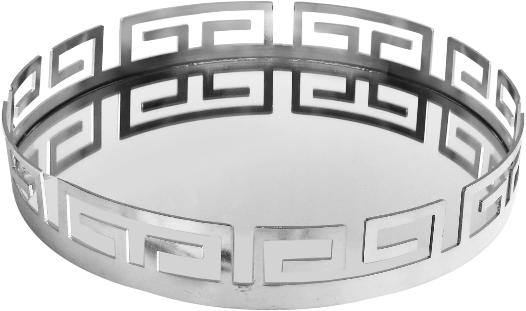 Silver Mirror Tray 15 inches