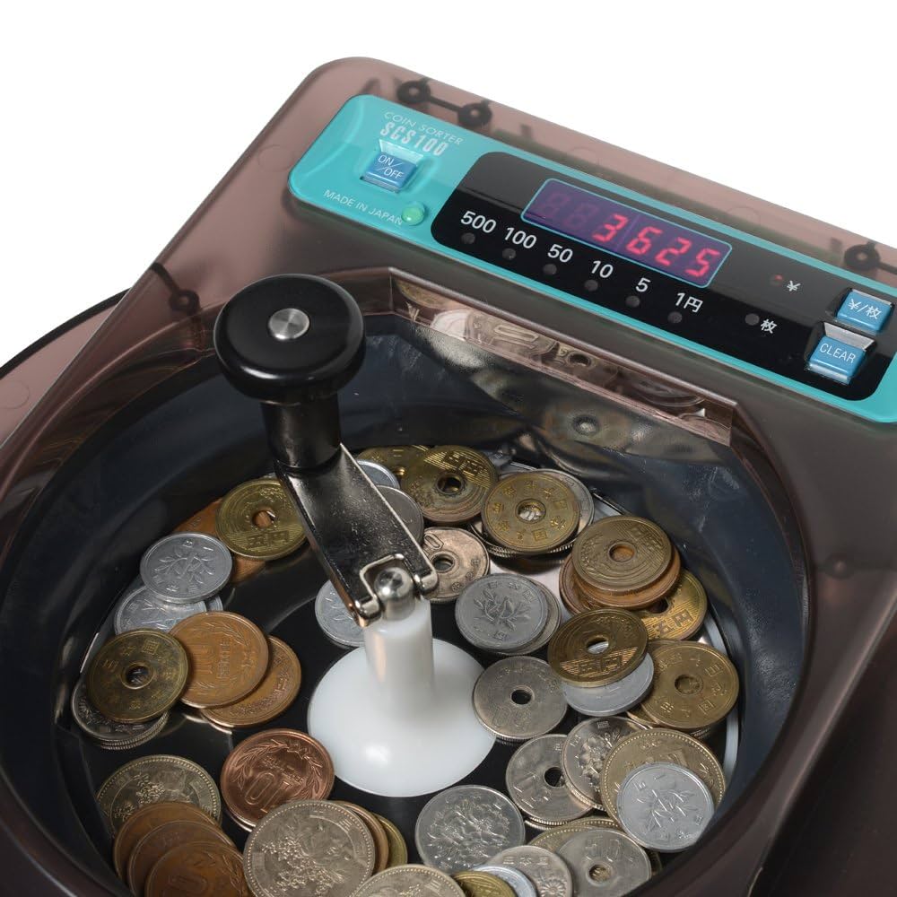 コインソーター　SCS-100 硬貨計数＆選別機 コインソーター☆SCS-100 の商品ページ/日本機器通販