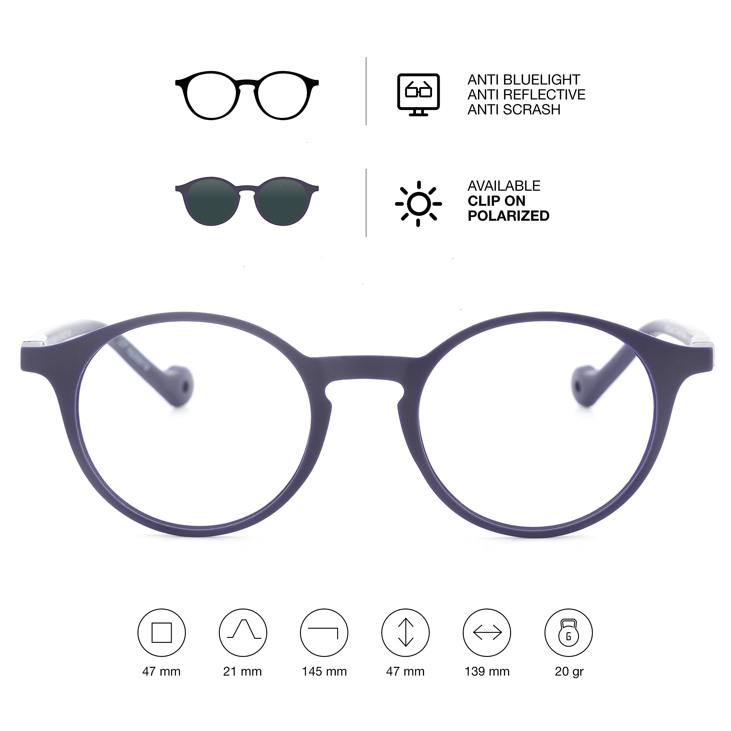 DIDINSKY CherryDIDINSKY readers presbyopia reading glasses anti blue light for men and women. Rubber touch - Image 4