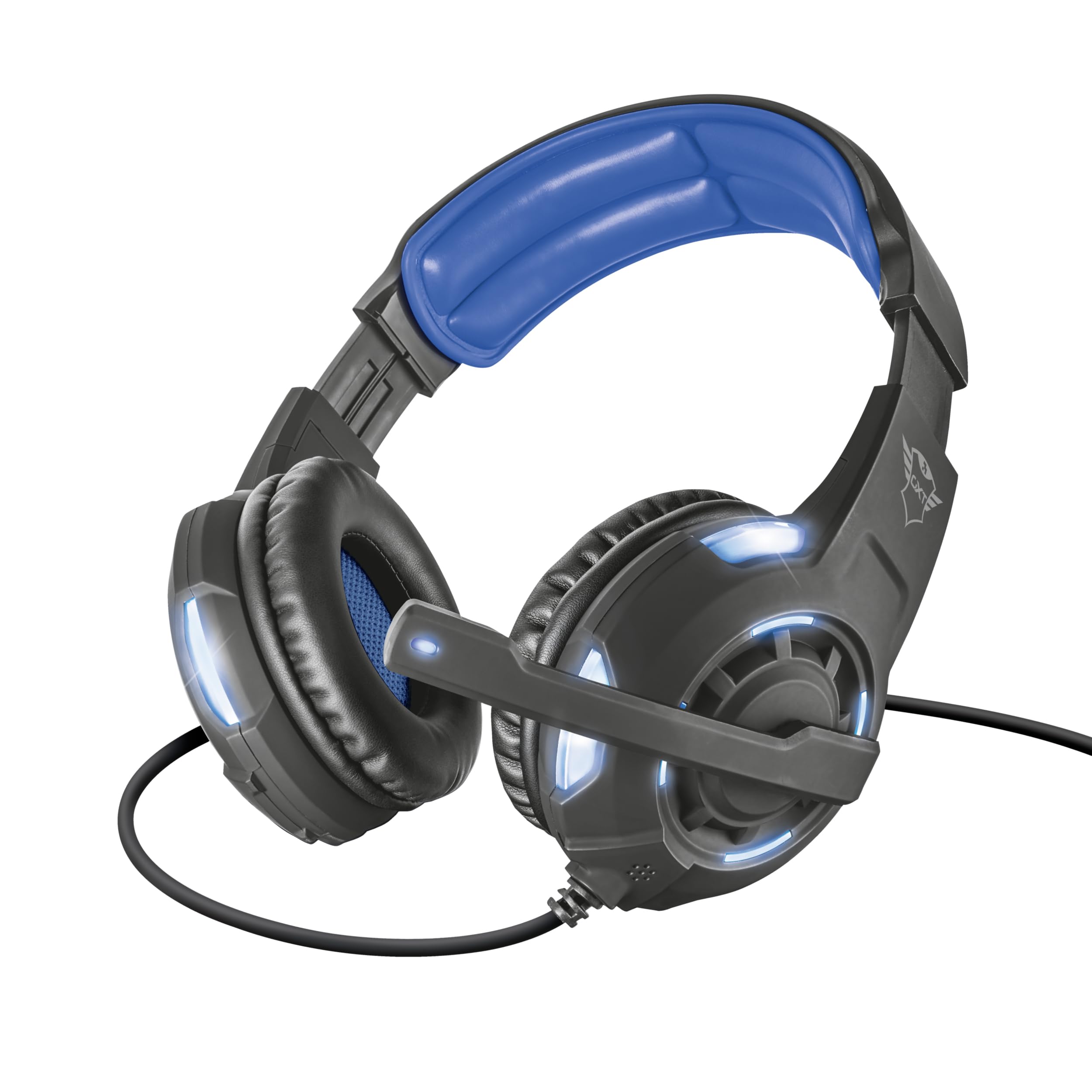 Trust GXT 350 Radius - Auriculares Gaming con conexión USB, Surround 7.1, Color Negro