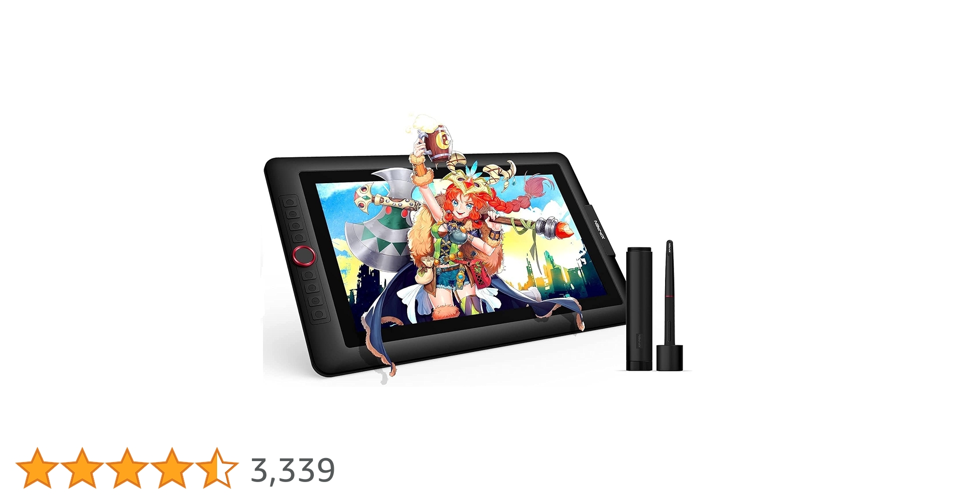 Amazon | XP-Pen 液タブ 傾き検知 筆圧8192レベル 色域88%NTSC