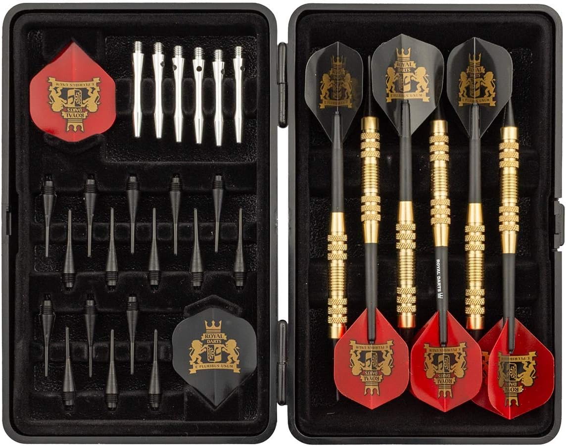Royal Darts Soft Dart Set Team 18g Darts + 100 Replacement Tips
