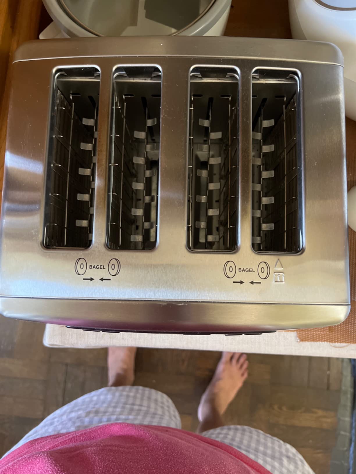 Cuisinart CPT440C 4Slice Touch To Toast Leverless Toaster Silver Amazon.ca Home