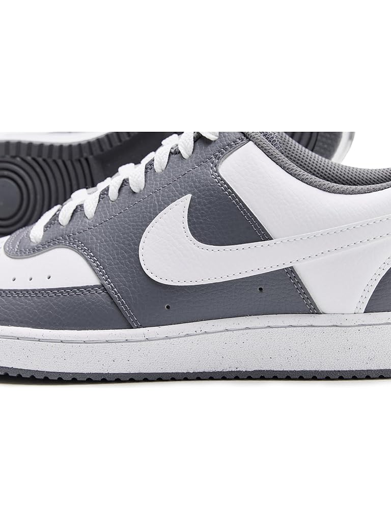 Gray Nike Court Vision Low