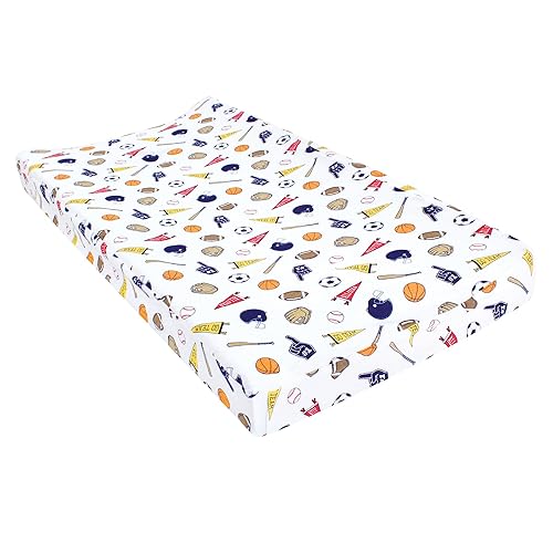 Hudson Baby Funda unisex para cambiador de bebé, ventilador deportivo, talla única