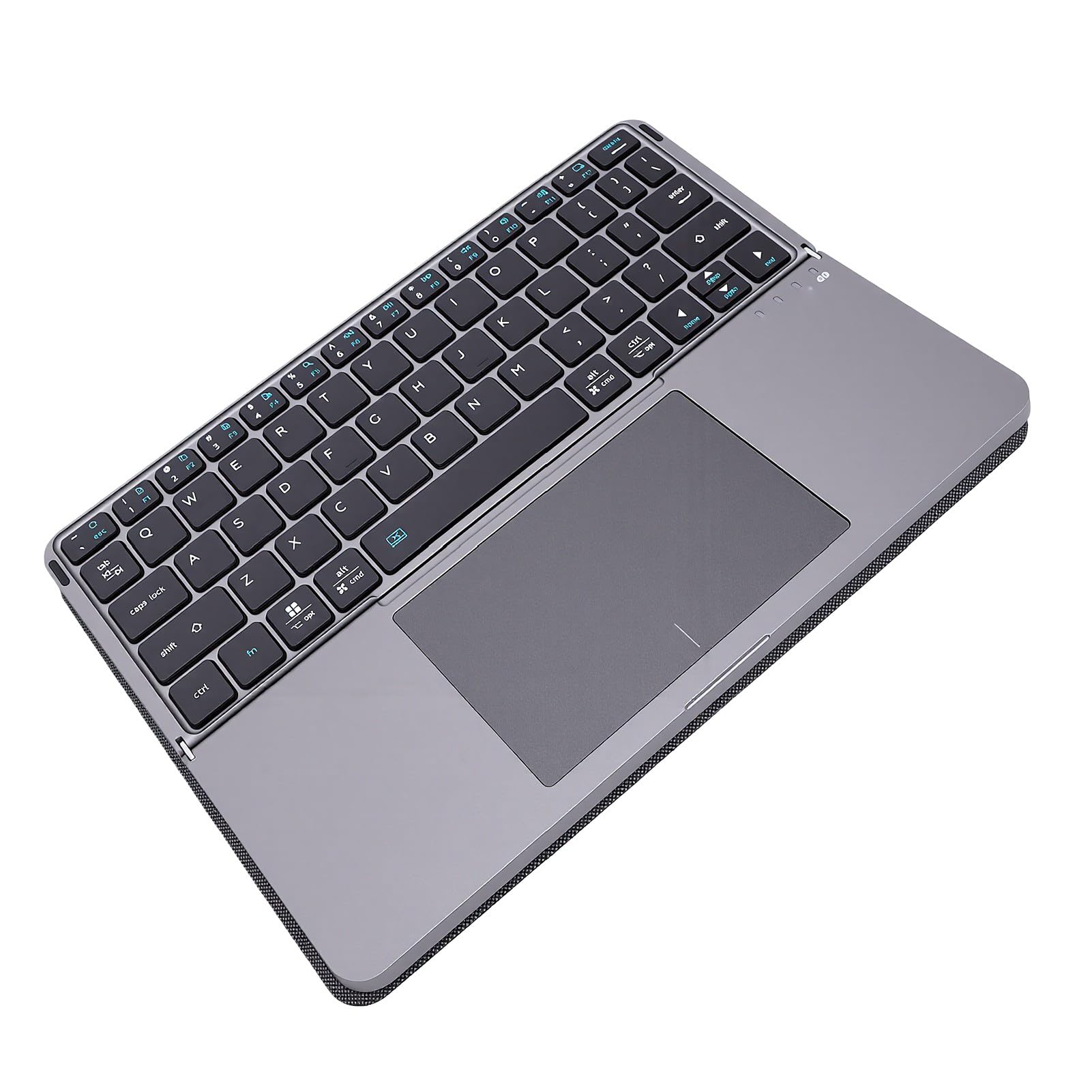 AMONIDA Teclado Plegable Inalámbrico con Touchpad, Diseño Ultra Delgado