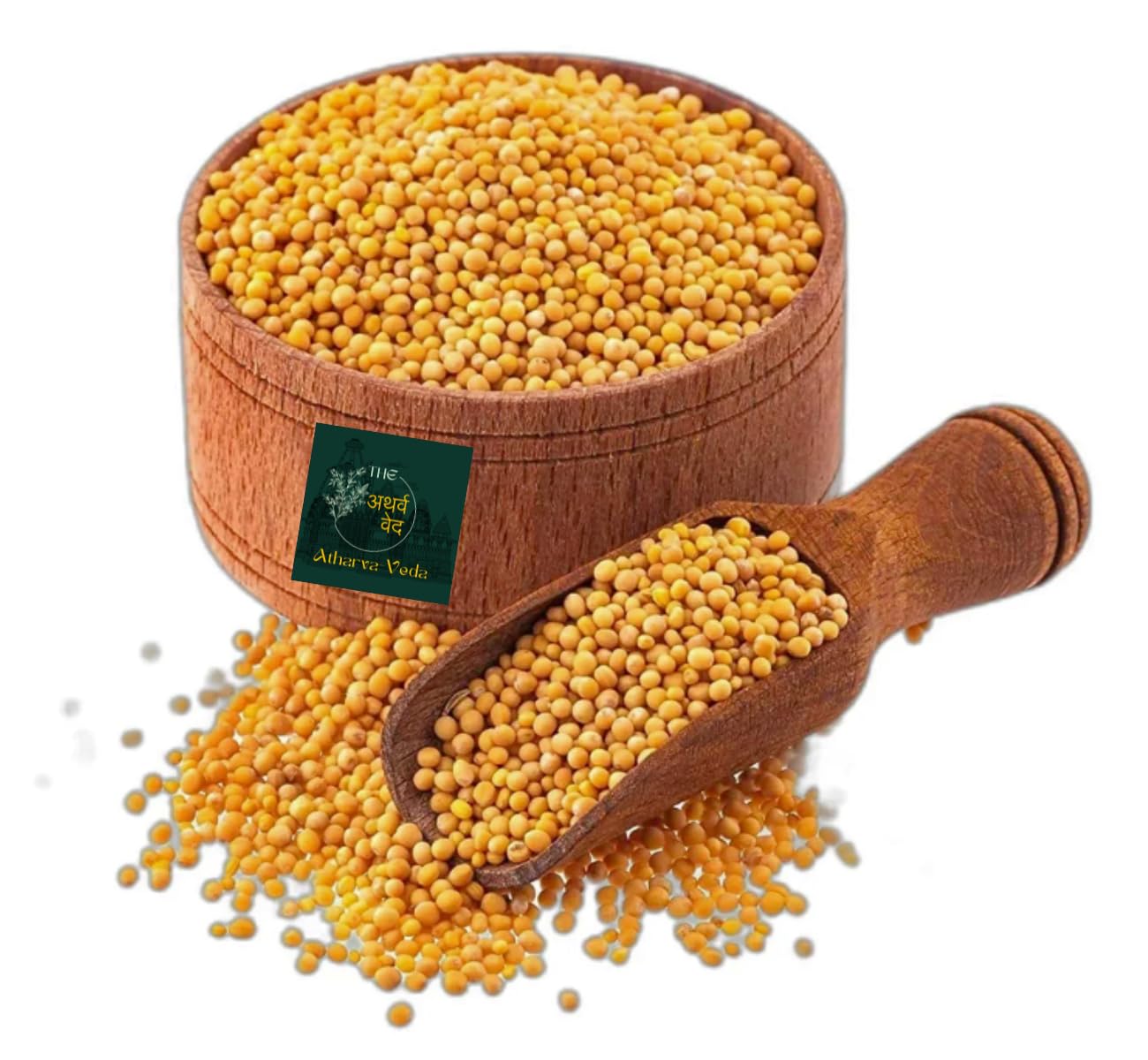 The Atharva-Veda yellow mustard seeds 50gm, sraso dana yellow | organic peeli sarson seeds, pili sarso | kadugu vithai, ava ginjalu, peeli rai - No impurities & Finest (B0CWPJW1KM) Amazon Price History, Amazon Price Tracker