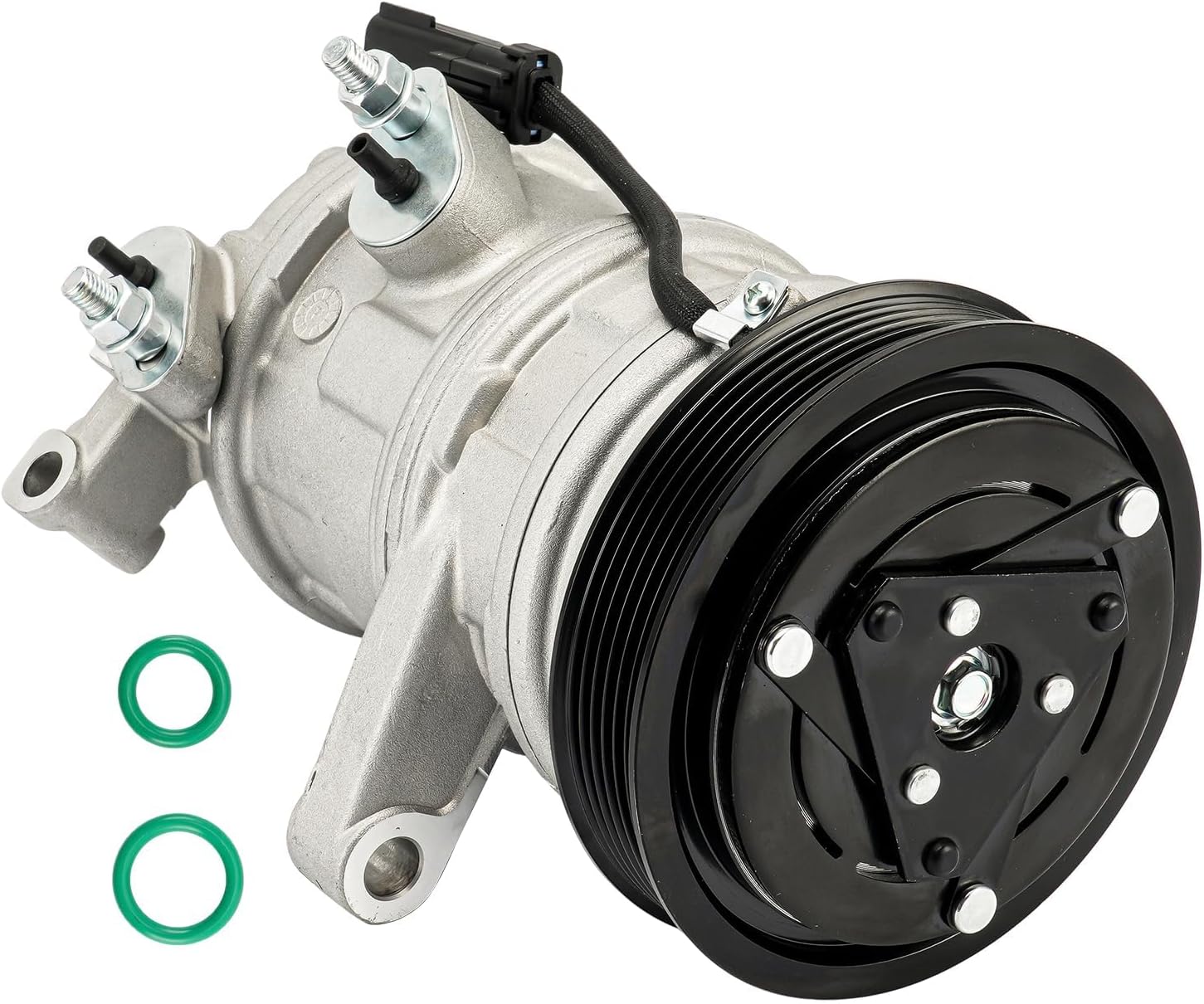 AUTOSITY68184 AC Compressor Fit for Liberty 2006-2008, Nitro 2007-2008, New Air Conditioning Compressor Auto Parts