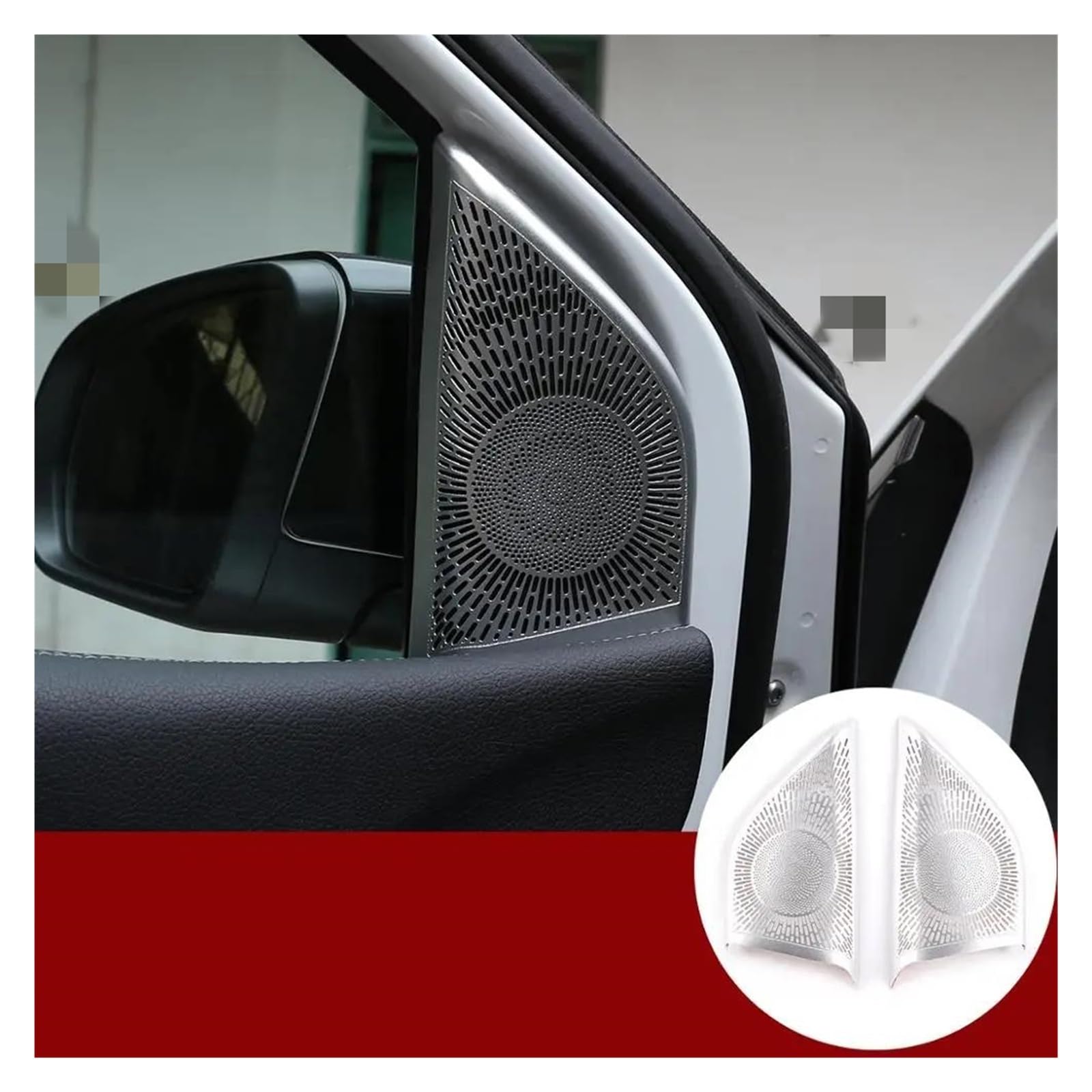 Wykończenie ramy Dla Klasy B W247 2020 Akcesoria Do Wnętrza Samochodu Osłona Audio Ze Stopu Aluminium Tapicerka Samochodowa