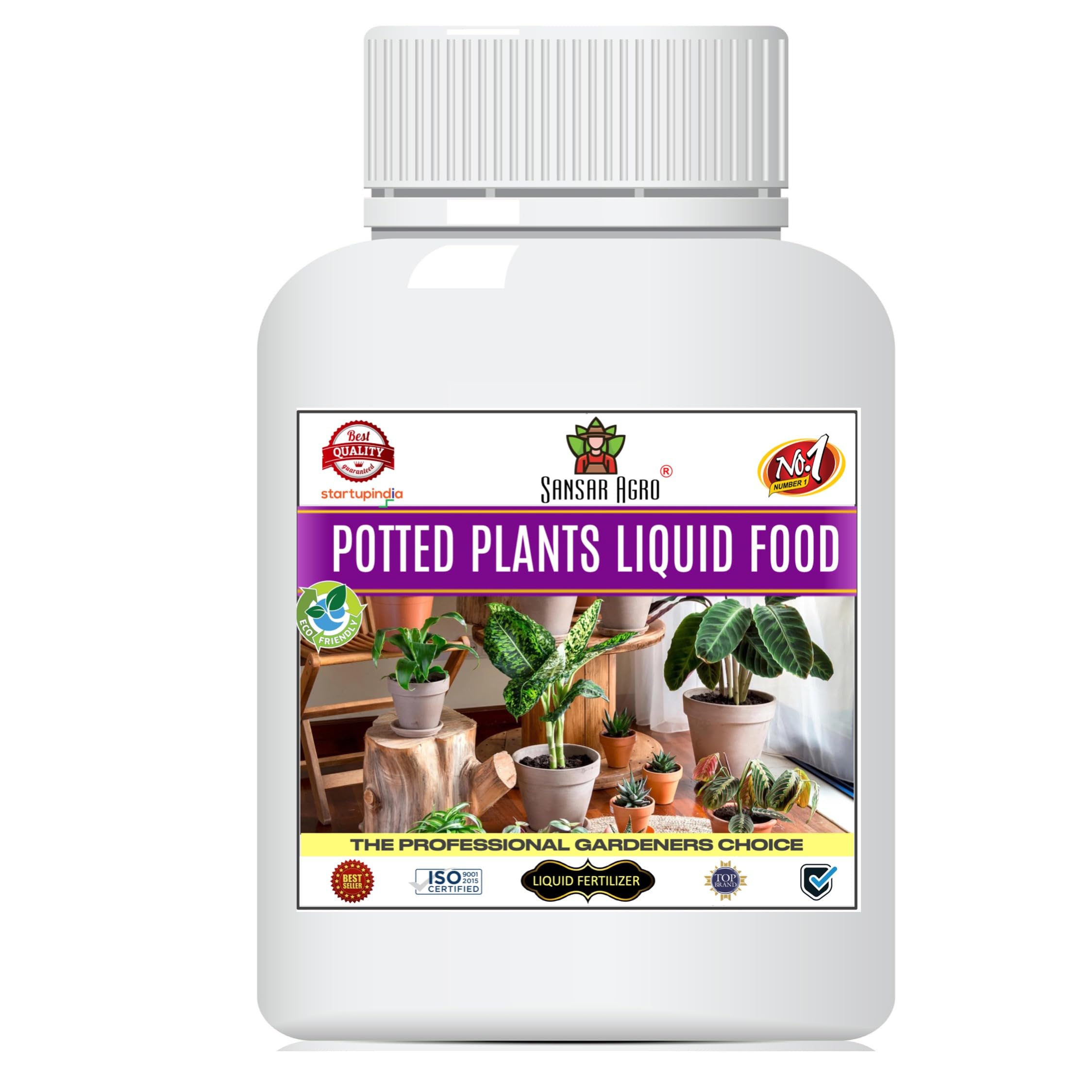 Sansar Agro® Potted Plant Food Liquid Fertilizer, Premium Essential Liquid Fertilizer for all Potted Plants Growth (100 ml) (B09HBHDJTP) Amazon Price History, Amazon Price Tracker