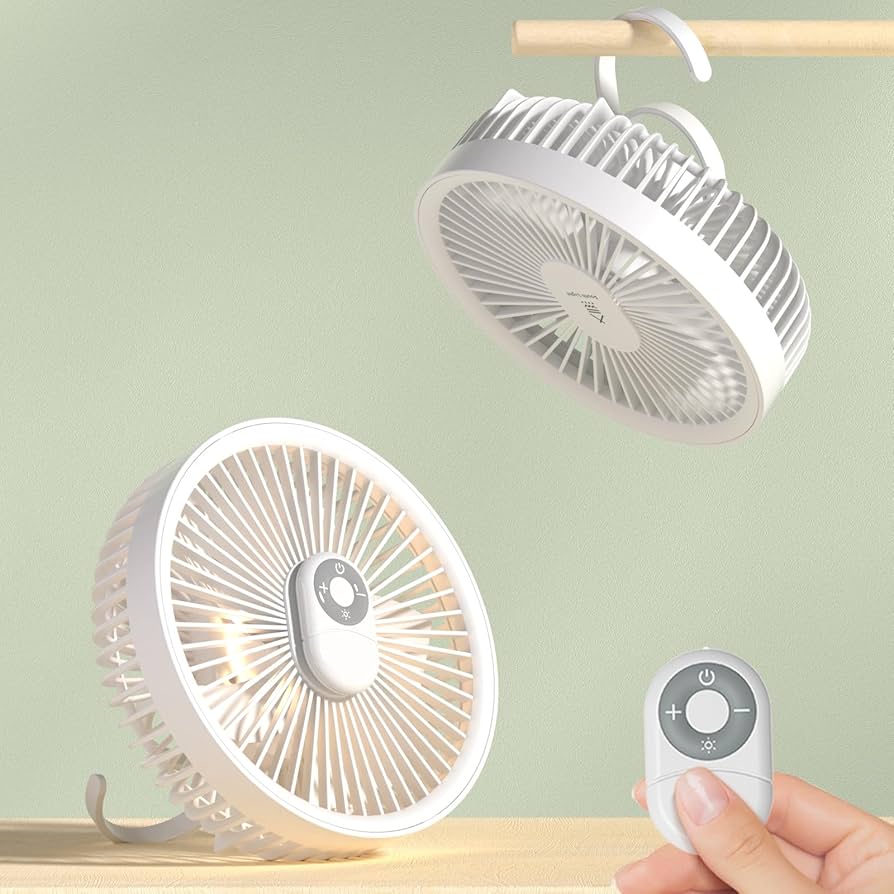Amazon | 扇風機 卓上 壁掛け 吊り下げ 2025新型 1台3役