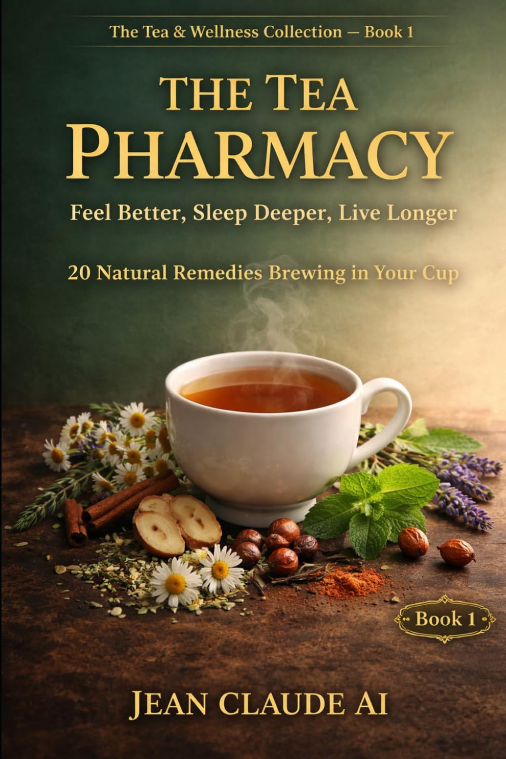 The Tea Pharmacy: Feel Better, Sleep Deeper, Live Longer — 20 Natural Remedies Brewing in Your Cup (The Tea & Wellness Collection)