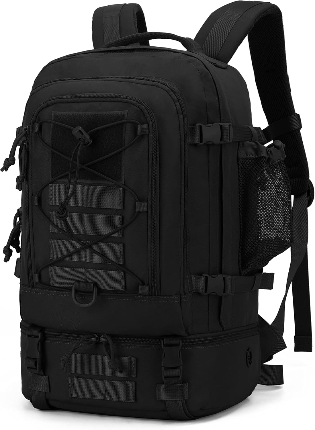 grey tactical backpack