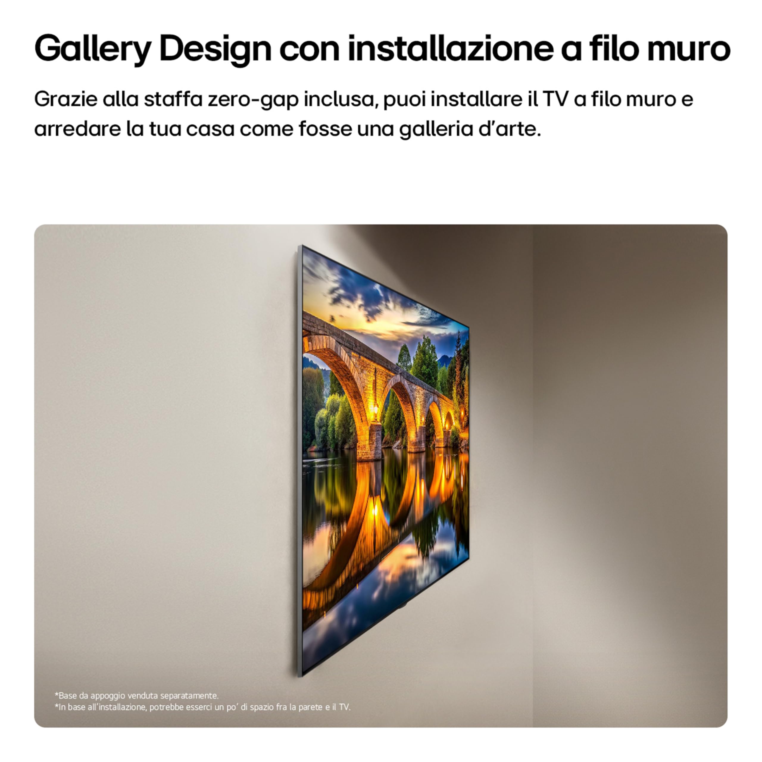 LG OLED evo AI 55 Pollici, Serie G6 2026 Smart TV 4K - OLED55G64LW