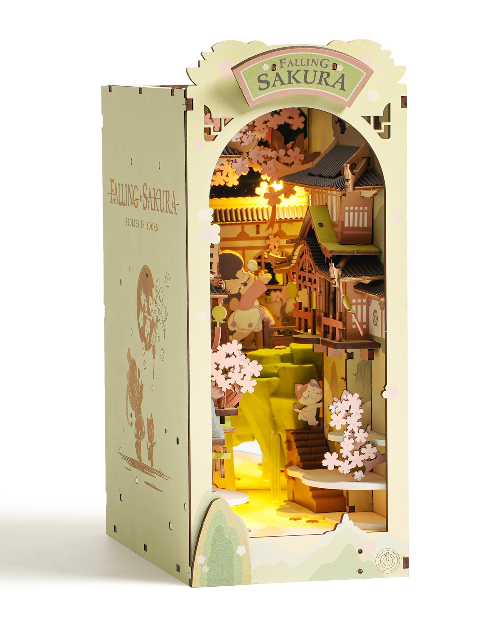 Rolife Poppenhuizen Miniatuur houten poppenhuis met meubels voor volwassenen (dromerige tuin