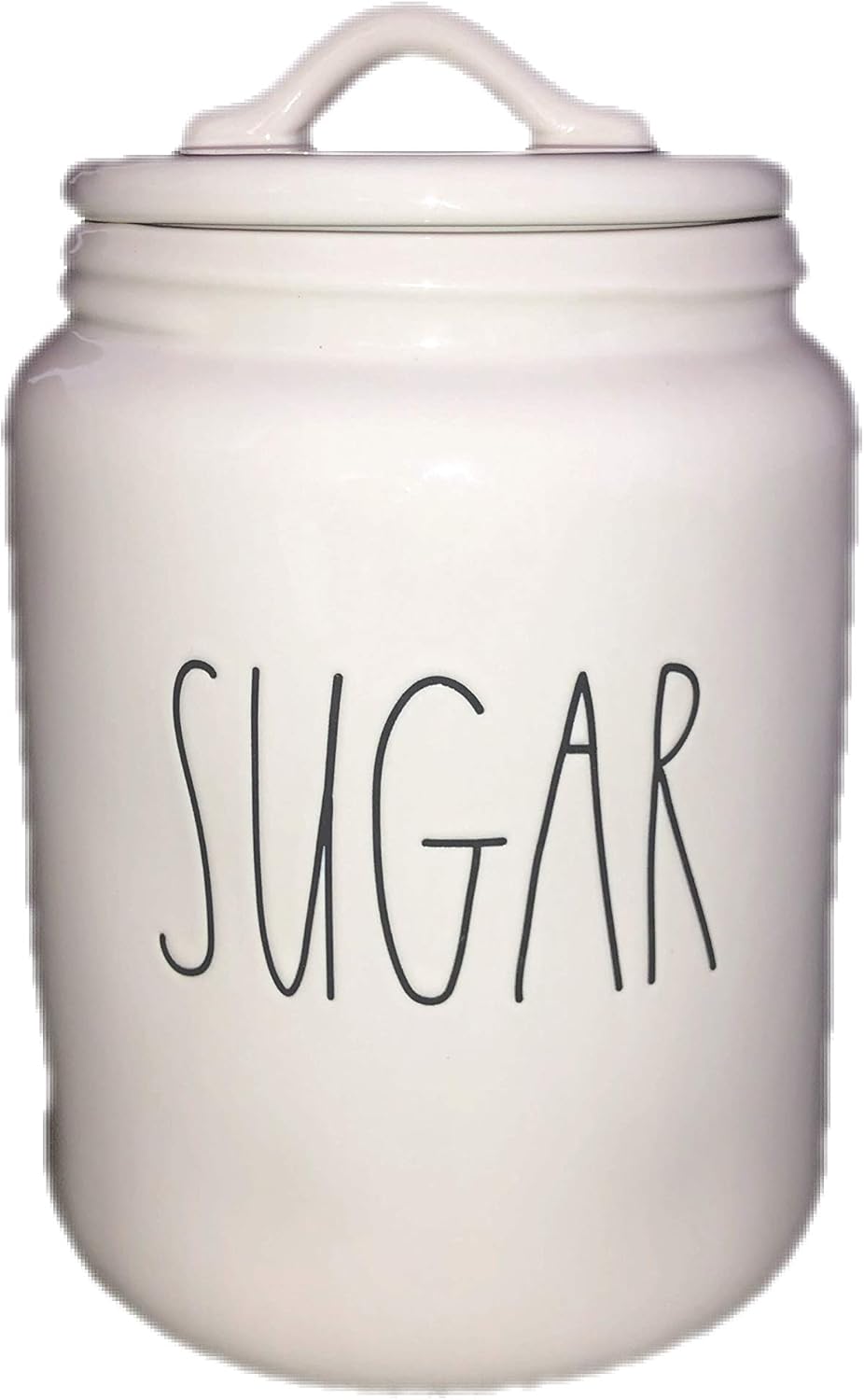Rae Dunn Sugar Canister Ceramic LL Long Letter Home & Kitchen