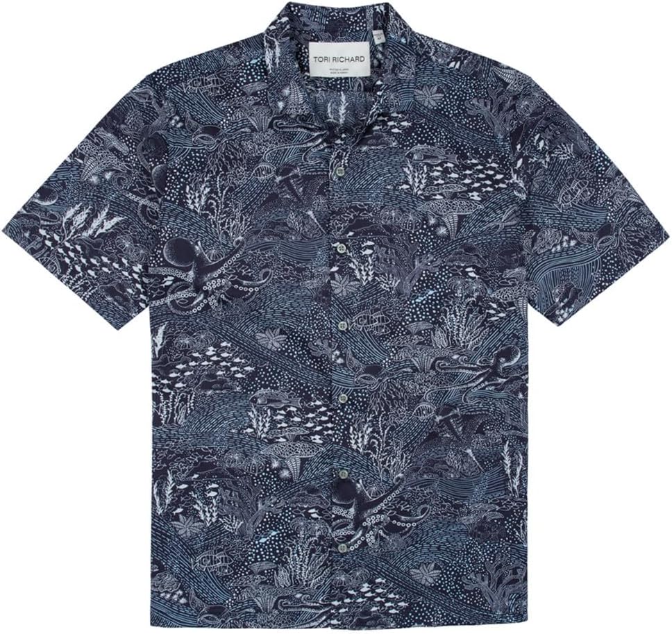 Tori Richard Men's Namaka Short Sleeve Button Up Shirt
