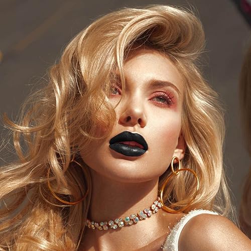 Miniatura 2 de Lápiz labial líquido con purpurina mate, brillo de labios de alto pigmento, labios de fiesta, maquillaje para mujeres y niñas, paquete de 1 (nude)