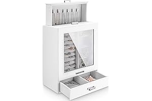 Homde Jewelry Organizer for Necklaces, Rings, and Earrings
