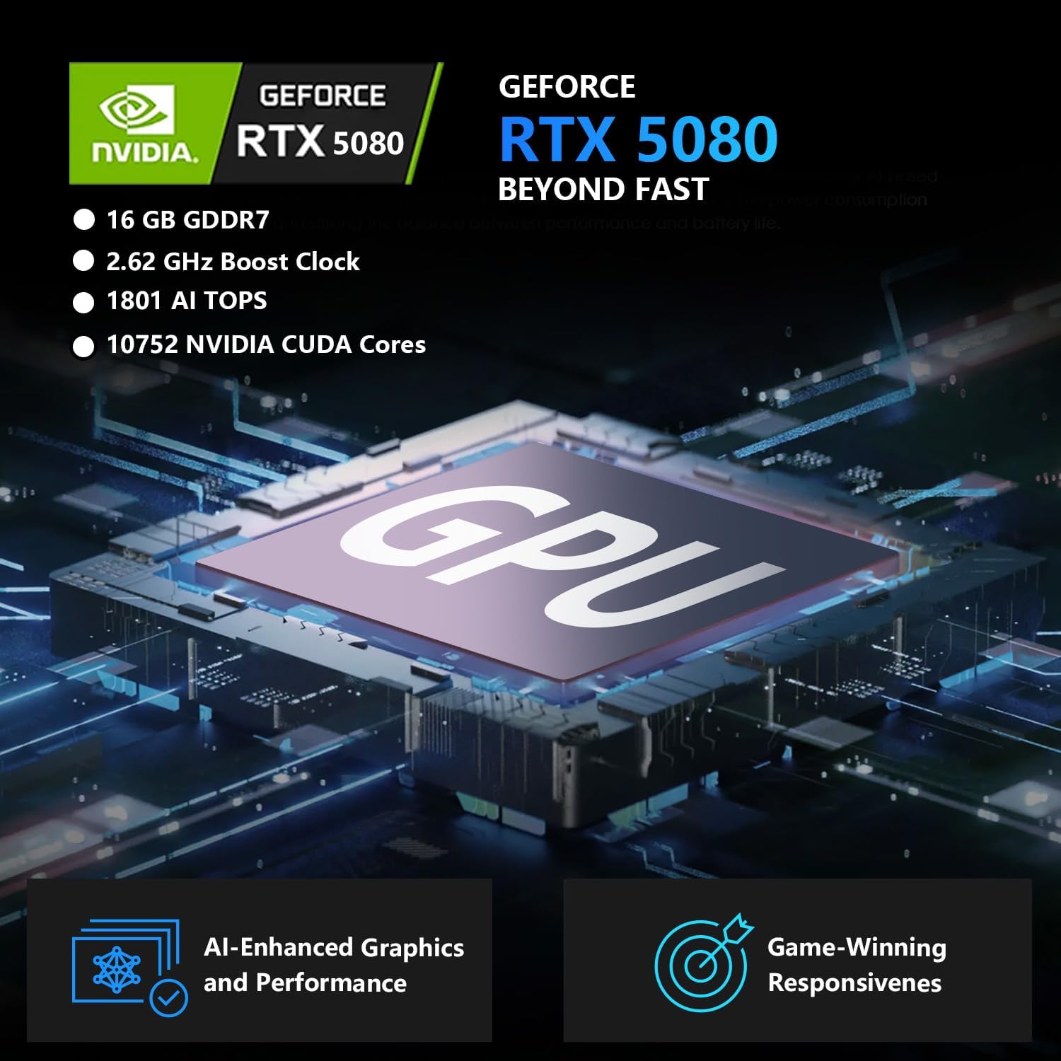 MSI Vector 16 HX RTX 5080 16" QHD+ 240Hz Display, Ultra 9 275HX(Beats i9-14900HX), NVIDIA GeForce RTX 5080 AI Pro Gaming Laptop, 64GB DDR5, 4TB SSD, RGB Backlit, Bundle with PCO Notebook Fold Radiator