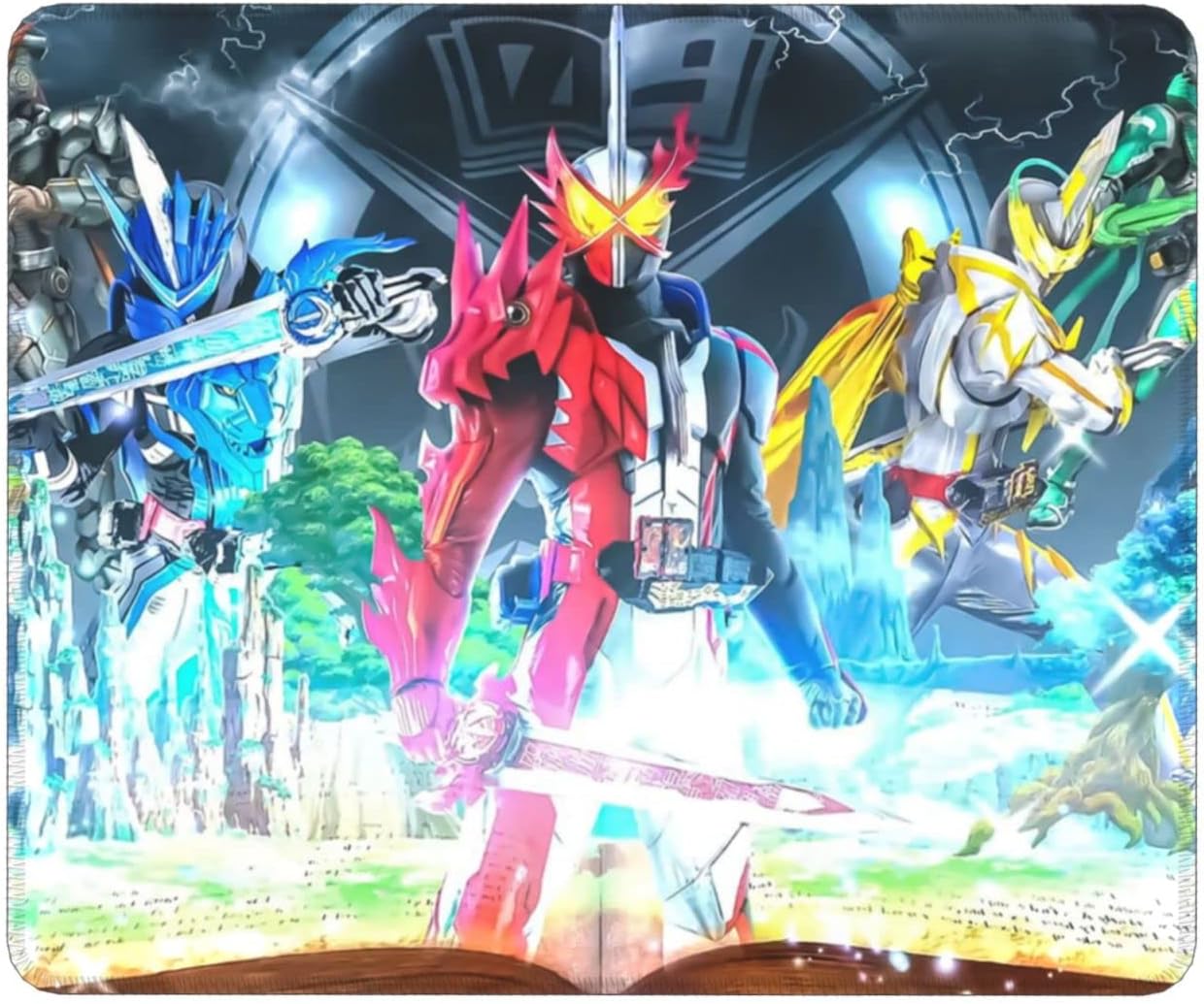 仮面ライダー マウスパッドゴム製マウスパッドコンピュータアクセサリ 耐久性が良い 滑り止めゴム底 超歓迎された かわいい 応援グッズ プレゼント ゲーミング お祝い 30x25x0 3cm オフィス最適