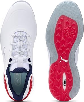 Puma 378692027.5 Alphacat Nitro Puma White-for All Time Red-Pu 7.5 Mens