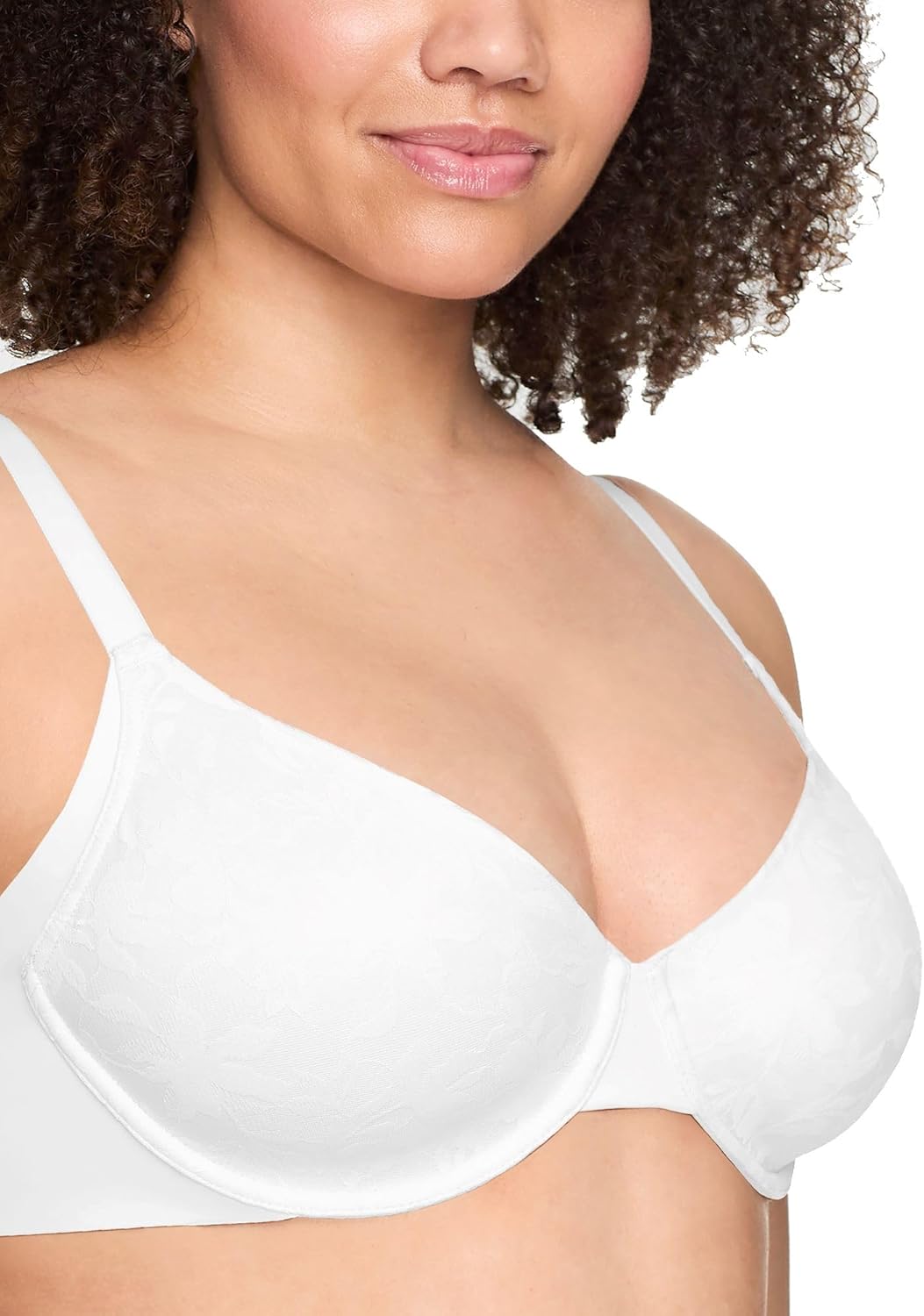 Warner's Womens Blissful Benefits Underarm-Smoothing Unlined Underwire Bra - Image 3