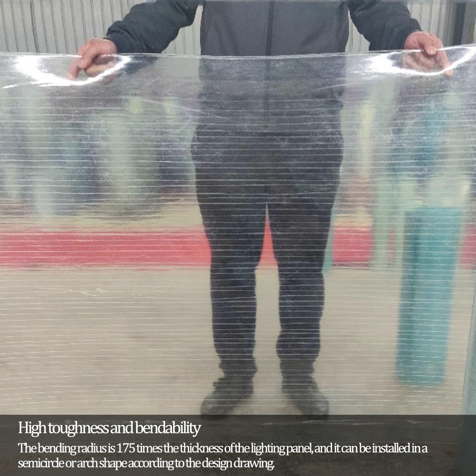 Panele szklarniowe z poliwęglanu, przezroczyste arkusze wymienne na każdą pogodę, łatwe do zginania, 1,2 m x 10 m, osłona oświetlenia dziennego do użytku na zewnątrz