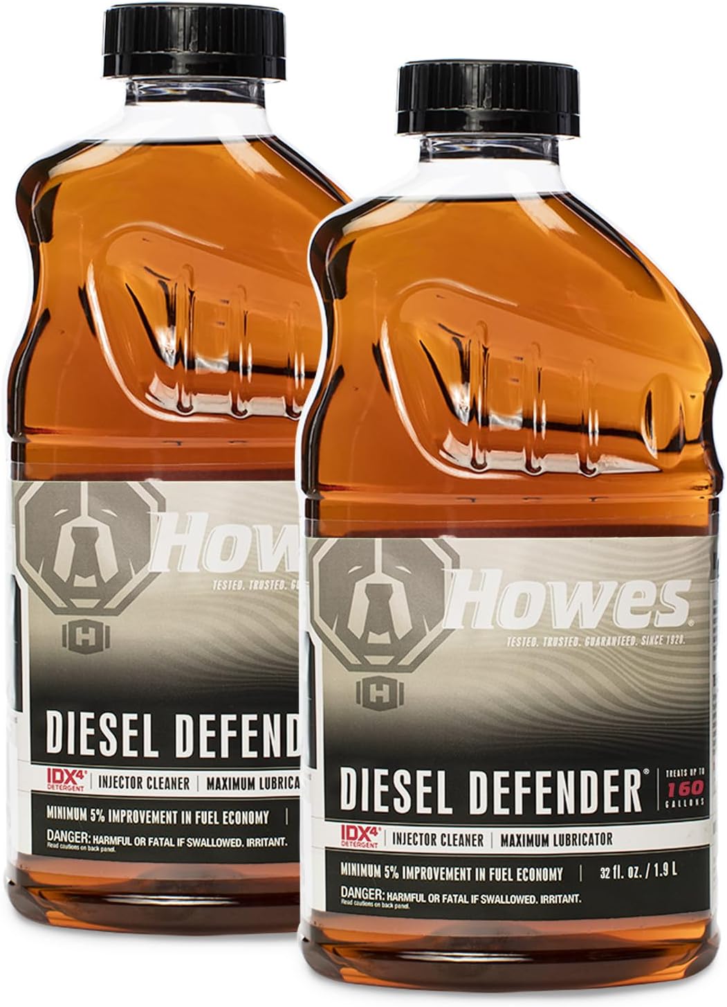 Howes Diesel Defender 32-Ounce Injector Cleaner and Diesel Fuel Lubricator 2-Pack (Two 32-Ounce Bottles)