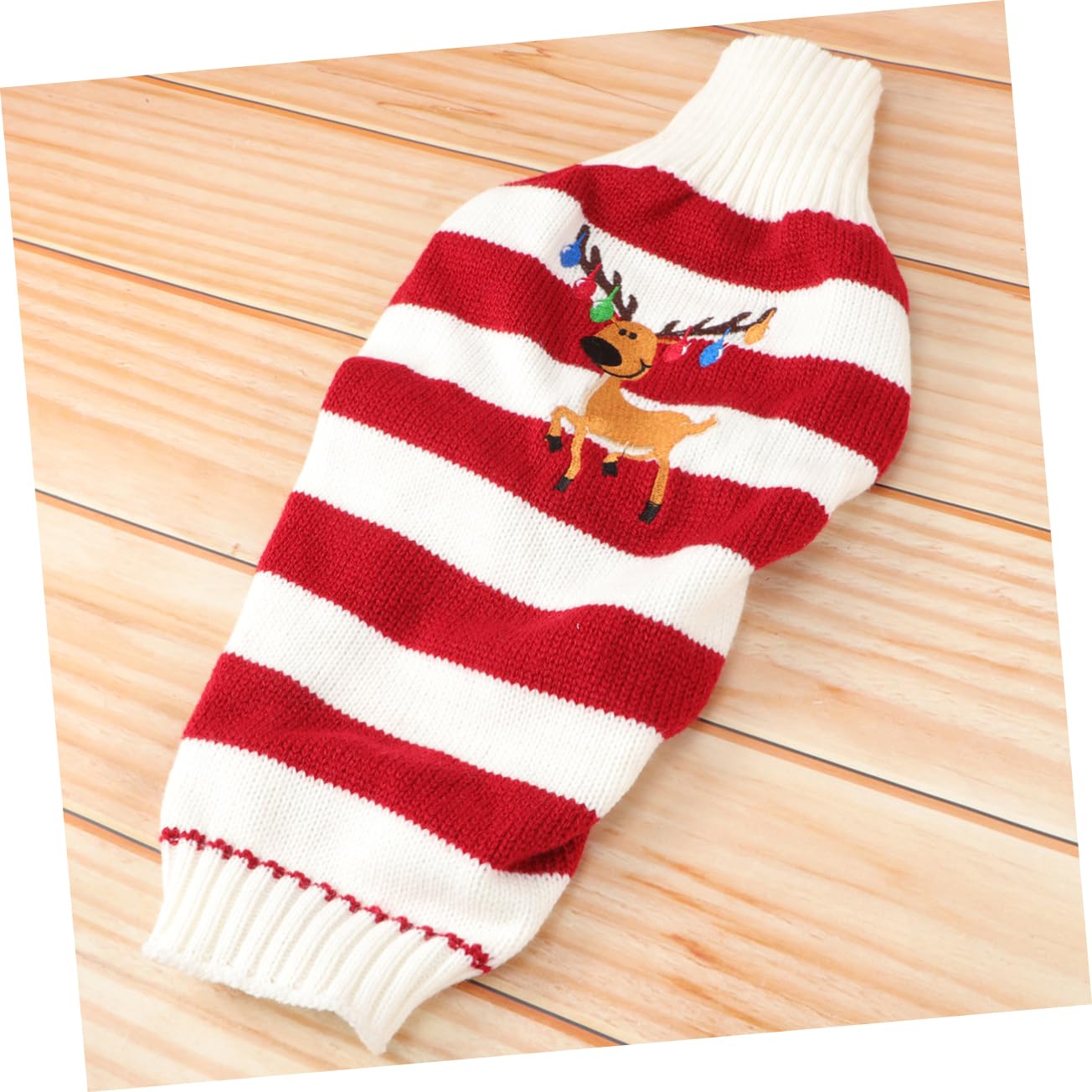 BESPORTBLE 2 Pz Maglione per Cani Costume da Renna per Cani Costume Pasquale per da Cane Vestito per da Babbo Natale per Maglioni per Gatti Rosso