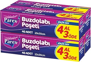 Parex Buzdolabı Poşeti Küçük Boy 20x30 cm 200 Adet