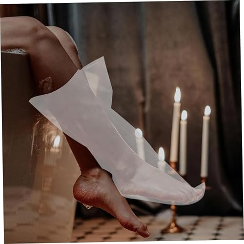 Miniatura 6 de Funda de ducha para pierna, funda impermeable para pies, protector de ducha para pies, suave y cómodo, reutilizable