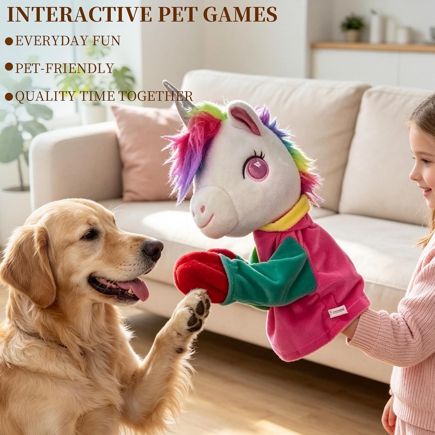 Punching Puppet Animal Boxing Puppet, Kung Fu Shark & Husky Glove Puppets with Sound, 2026 New Interactive Hand Puppets, Funny Gifts for Small Dogs and Cats to Play with，A image 5