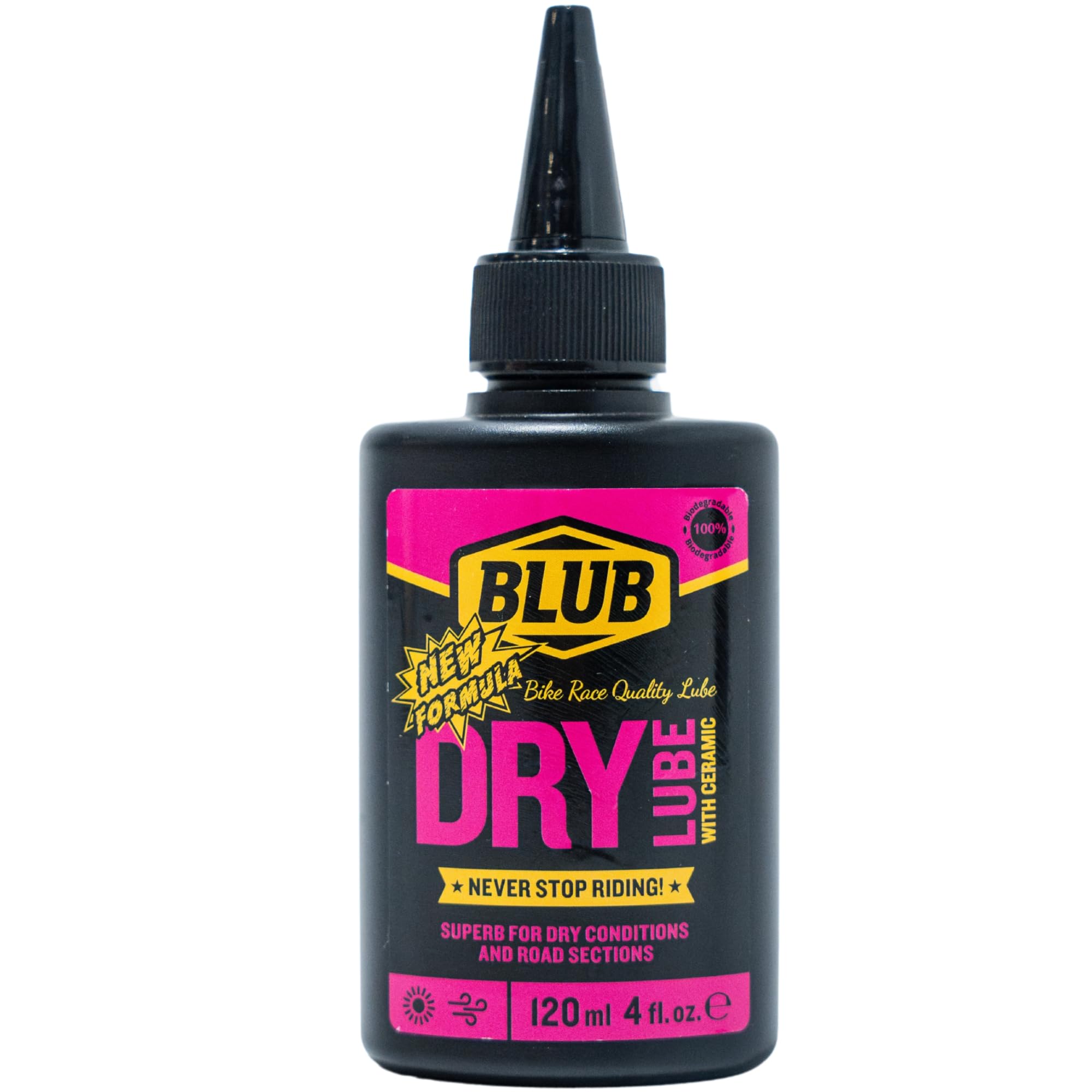 BLUB Ceramic Lube 120ml | Aceite Ceramico Cadena Bicicleta | Lubricante Bicicleta para Engrase Cadena Bicicleta | Bike Lube para MTB, BMX y Bici Carretera | Grasa Bici para Todas Condiciones, Verde — view 8