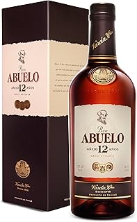 Ron Abuelo 12 Años 12 Year Old Aged Rum 70cl 40% - Premium Rum From Panama