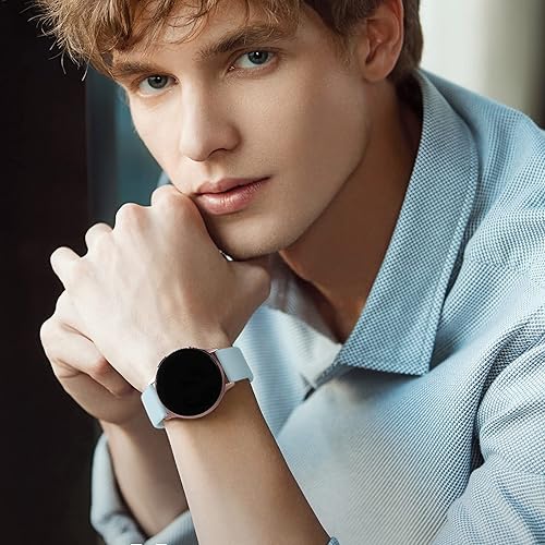 Miniatura 5 de Correa de 0.78 pulgadas compatible con Samsung Galaxy Watch 4Galaxy Watch 4 ClassicGalaxy Watch Active 2ActiveGalaxy Watch 3 de 1.614 pulgadasGalaxy