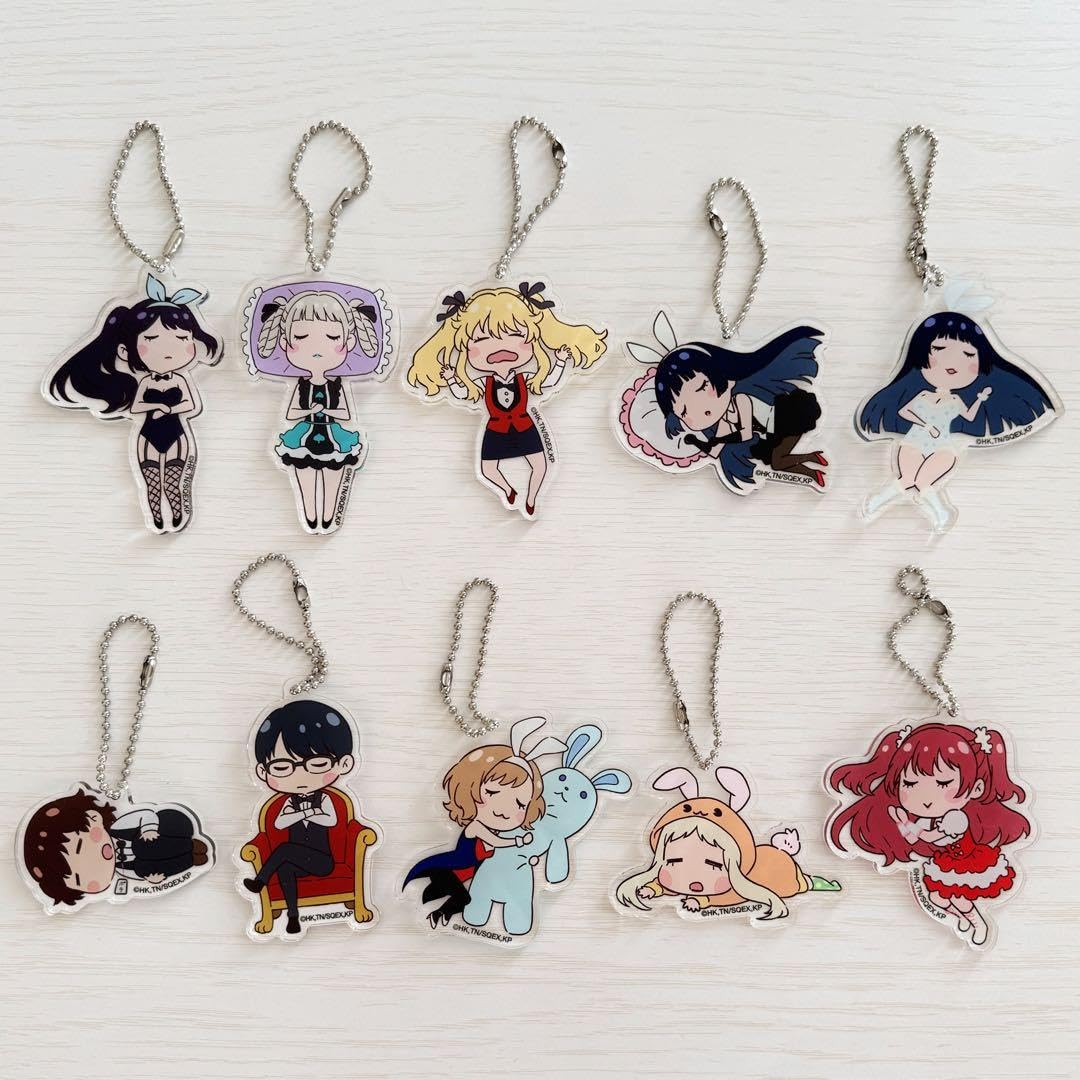 貴重 賭ケグルイ とらのあな特典 アクキー Amazon.co.jp: 賭ケグルイ ねぼすけシリーズ アクリルキーホルダー 全